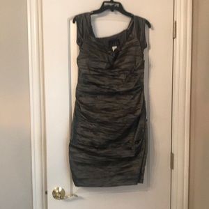 Grey Cocktail Dress